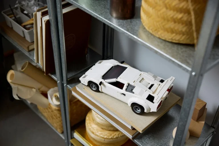 Build Your Own Lamborghini Countach with Lego's 13-Inch Replica Featuring V12