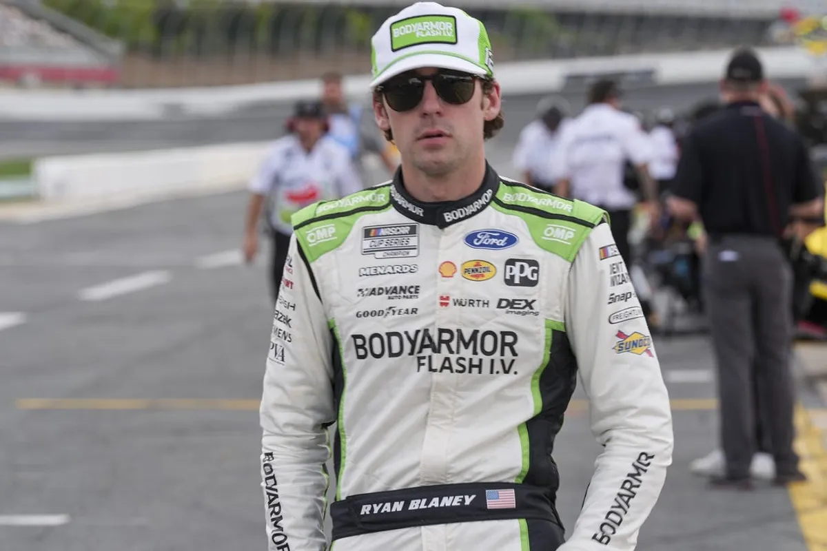 Blaney Leads Sonoma Practice Brown Grabs Third Spot