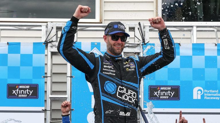 Victory for Shane van Gisbergen in Portland NASCAR Xfinity Race