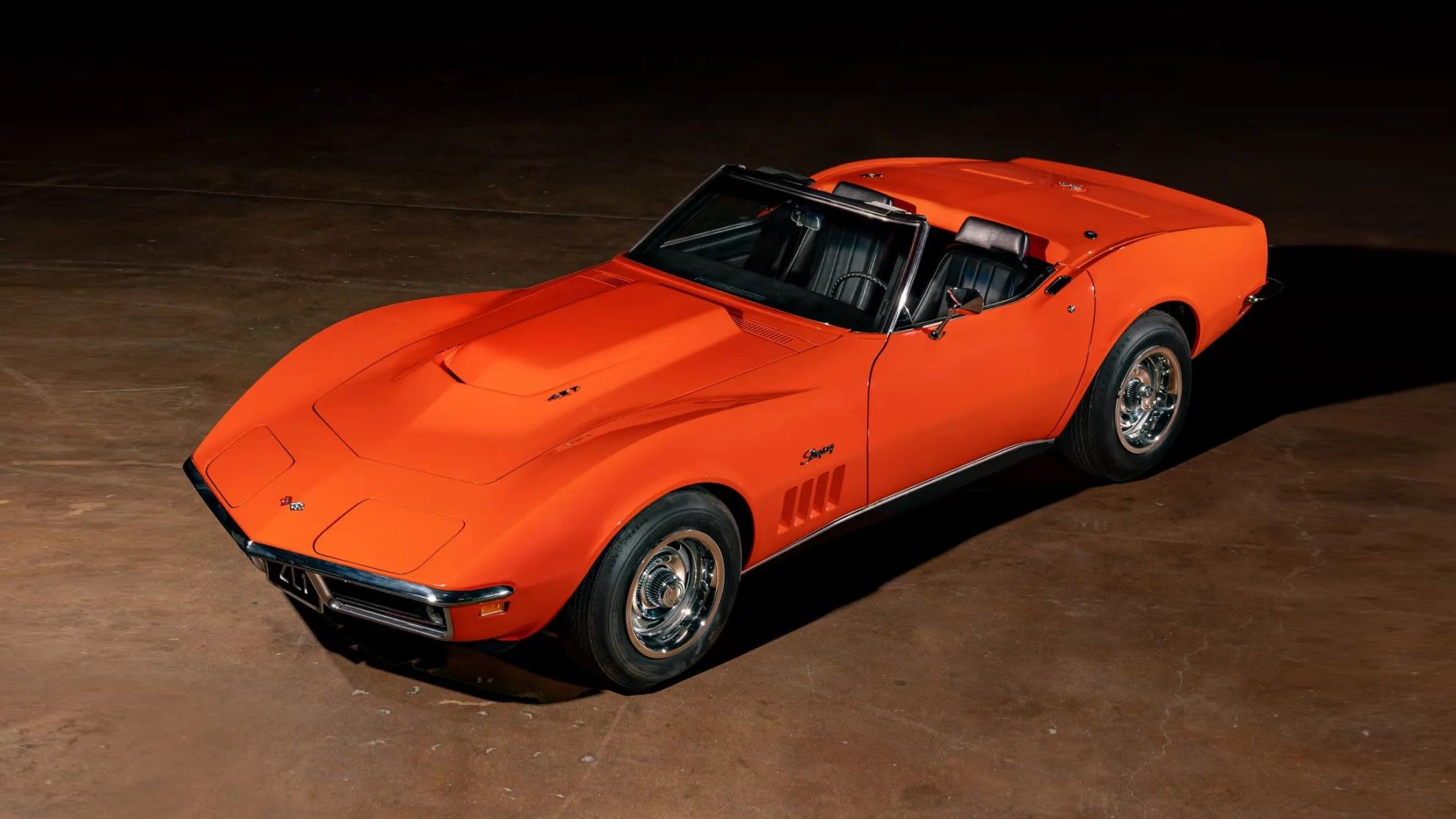 1969 Orange Coulerd Corvette ZL1