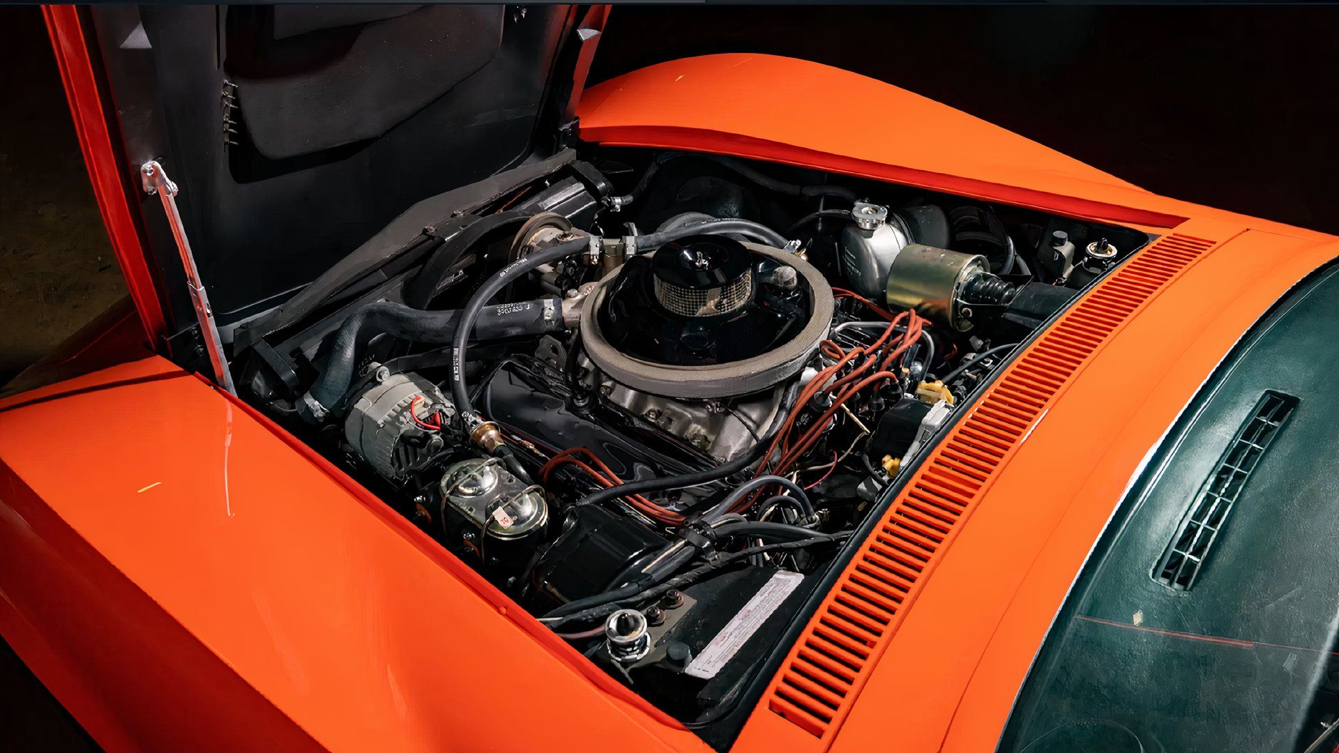 1969 Orange Coulerd Corvette ZL1