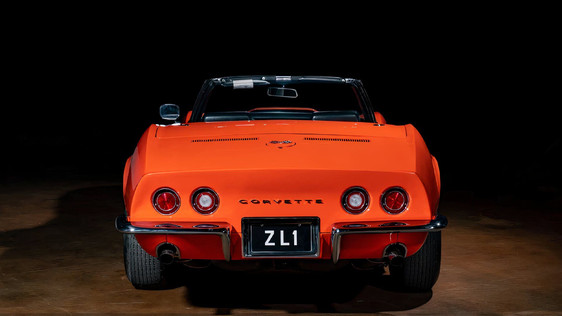 1969 Orange Coulerd Corvette ZL1