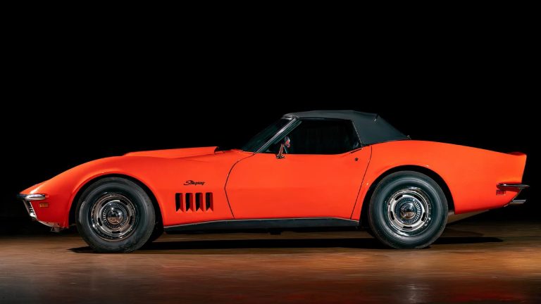 1969 Orange Coulerd Corvette ZL1