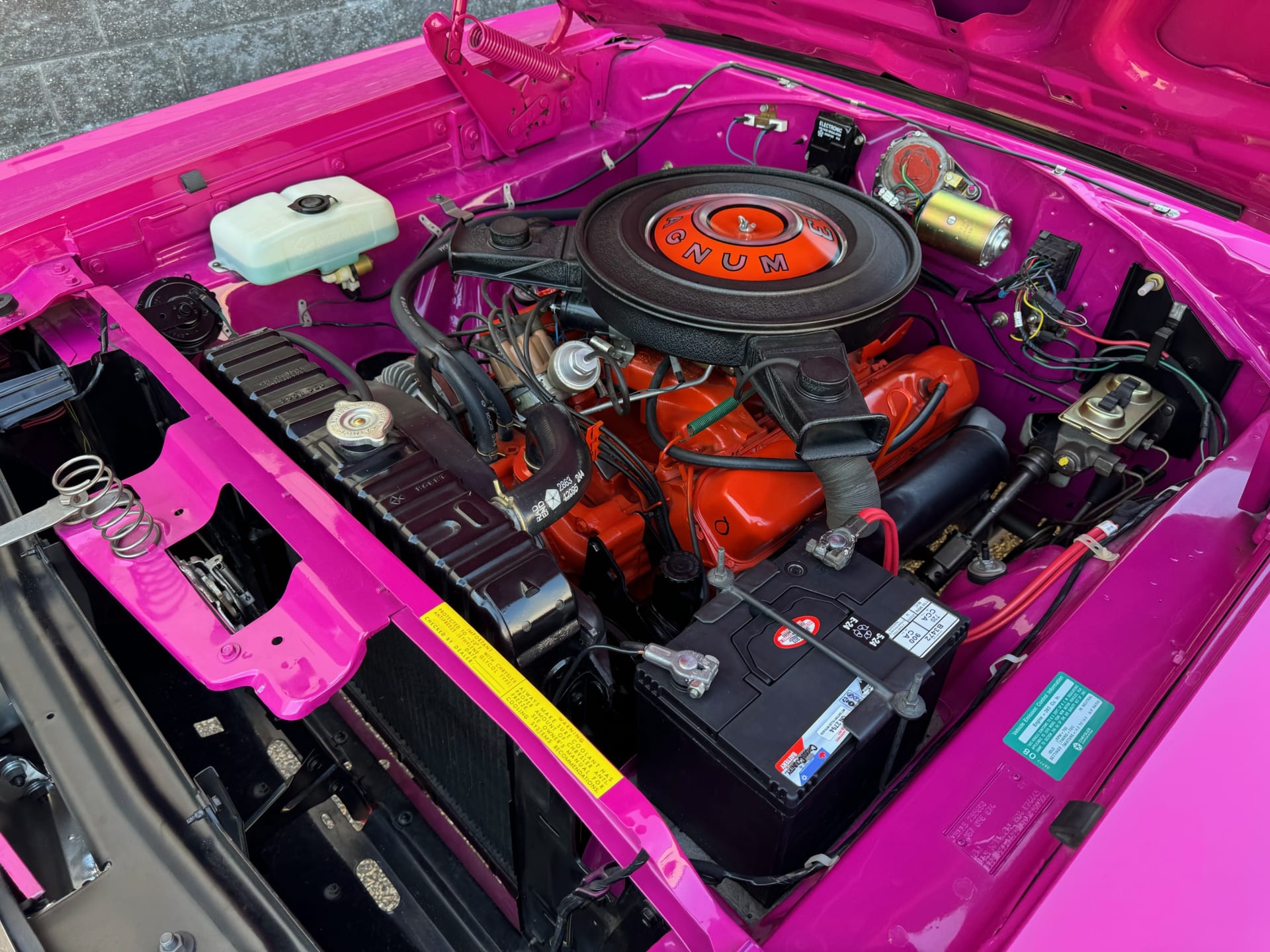 The 1970 Dodge Super Bee in Rare Pink Panther Paint A SixFigure