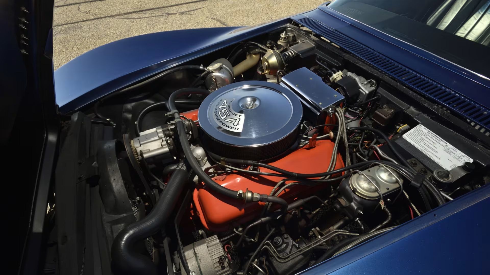 1971 Corvette With LS6 V8 Engine (Via Corvette)