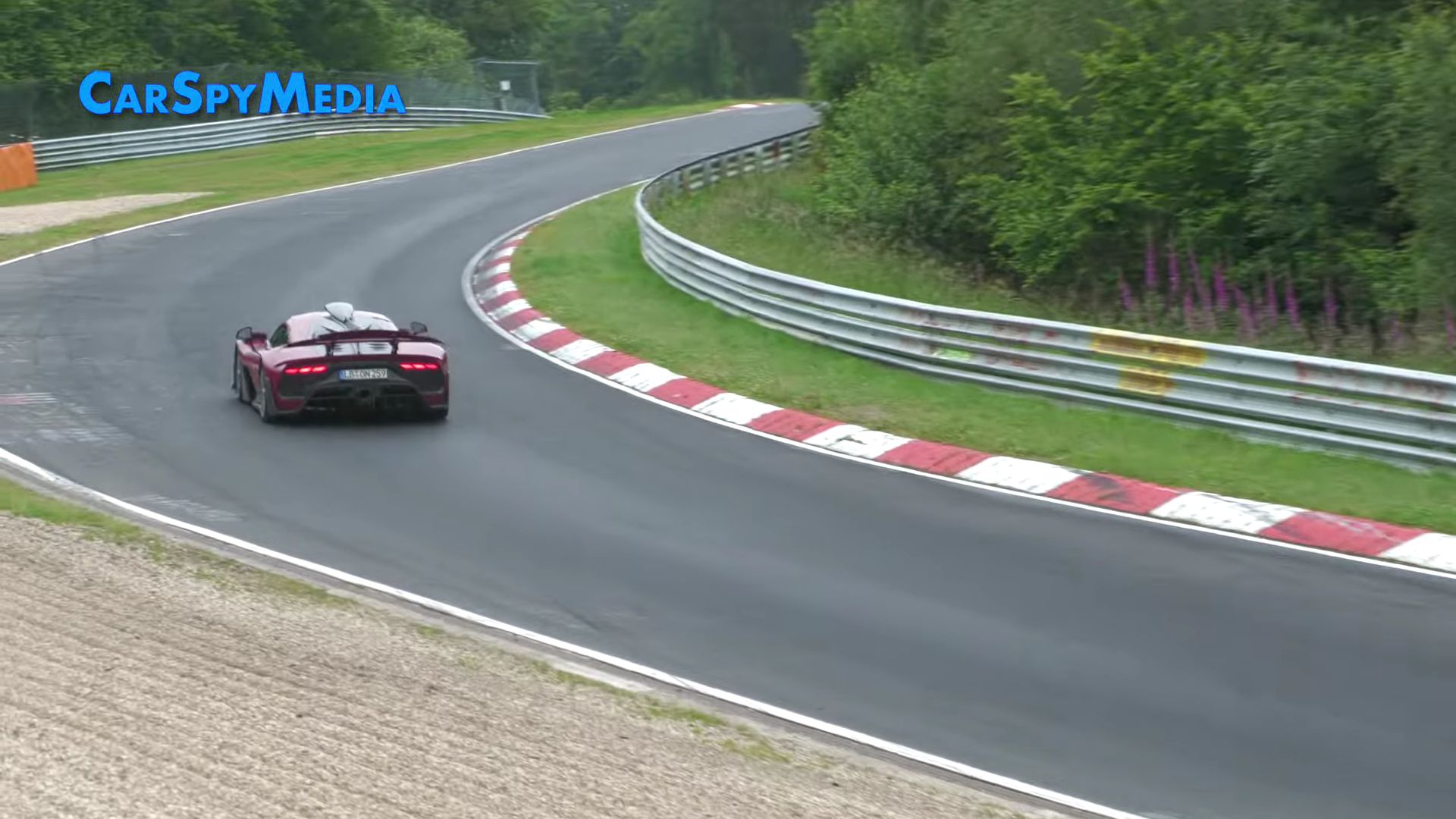 Mercedes-AMG ONE Hypercar Tests at Nurburgring