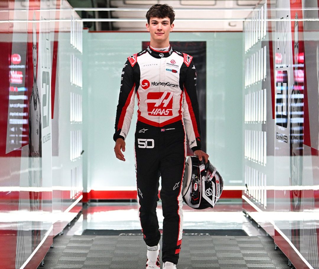 Oliver Bearman Joins Haas F1 Team1