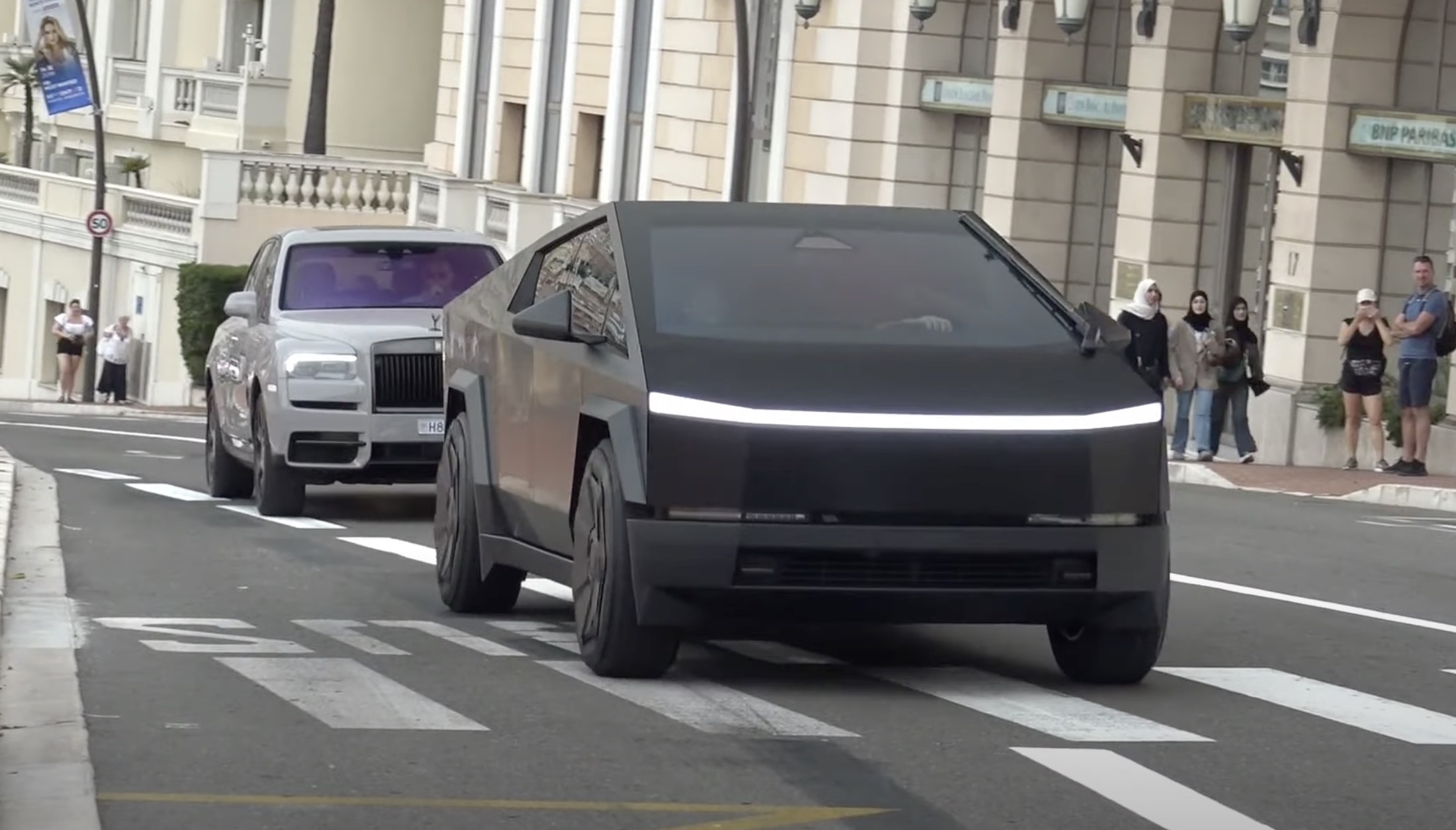 Tesla Cybertruck Spotted in Monaco