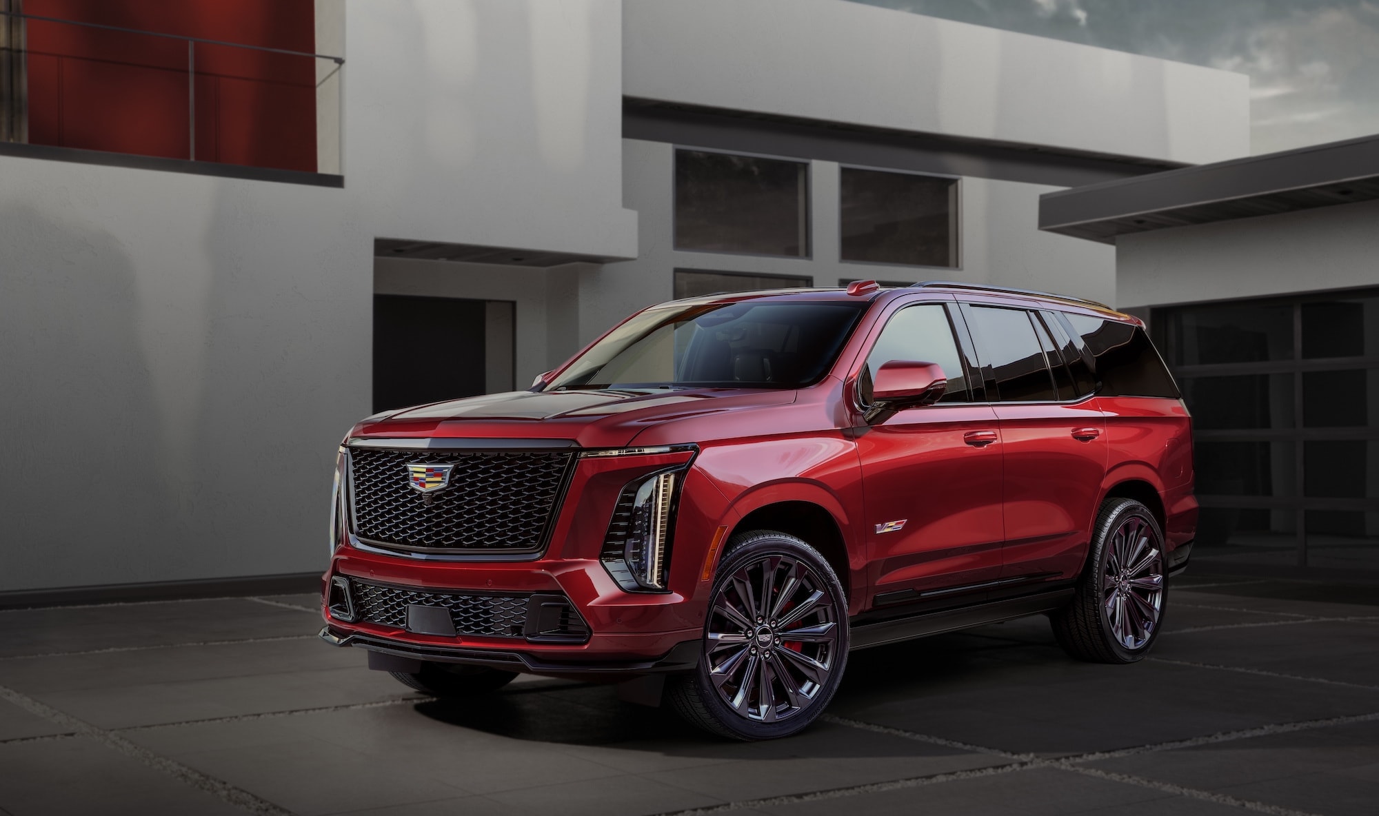 2025 Cadillac Escalade Revealed with Bold New Design, Powerful V8 ...