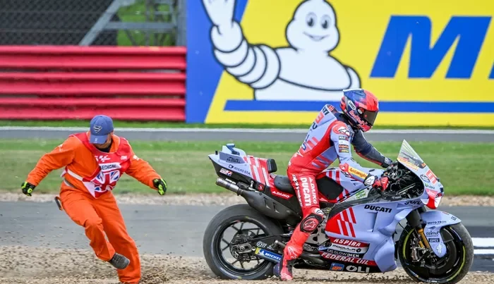 Marc Marquez's British Grand Prix Sprint Hopes Dashed by Late Crash