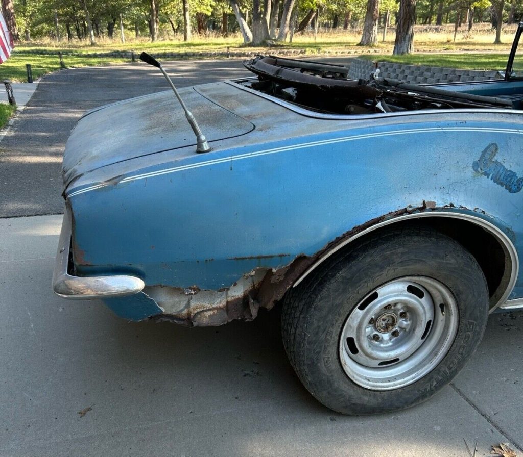 Rusted 1967 Chevrolet Camaro RS/SS Convertible Draws Massive Online ...