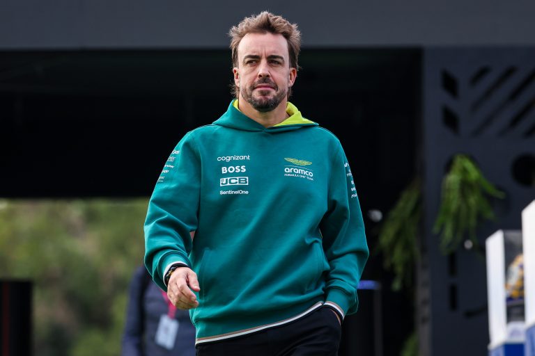 Alonso Misses Media Day in Brazil as He Recovers from Intestinal Infection but Aims for Race Weekend