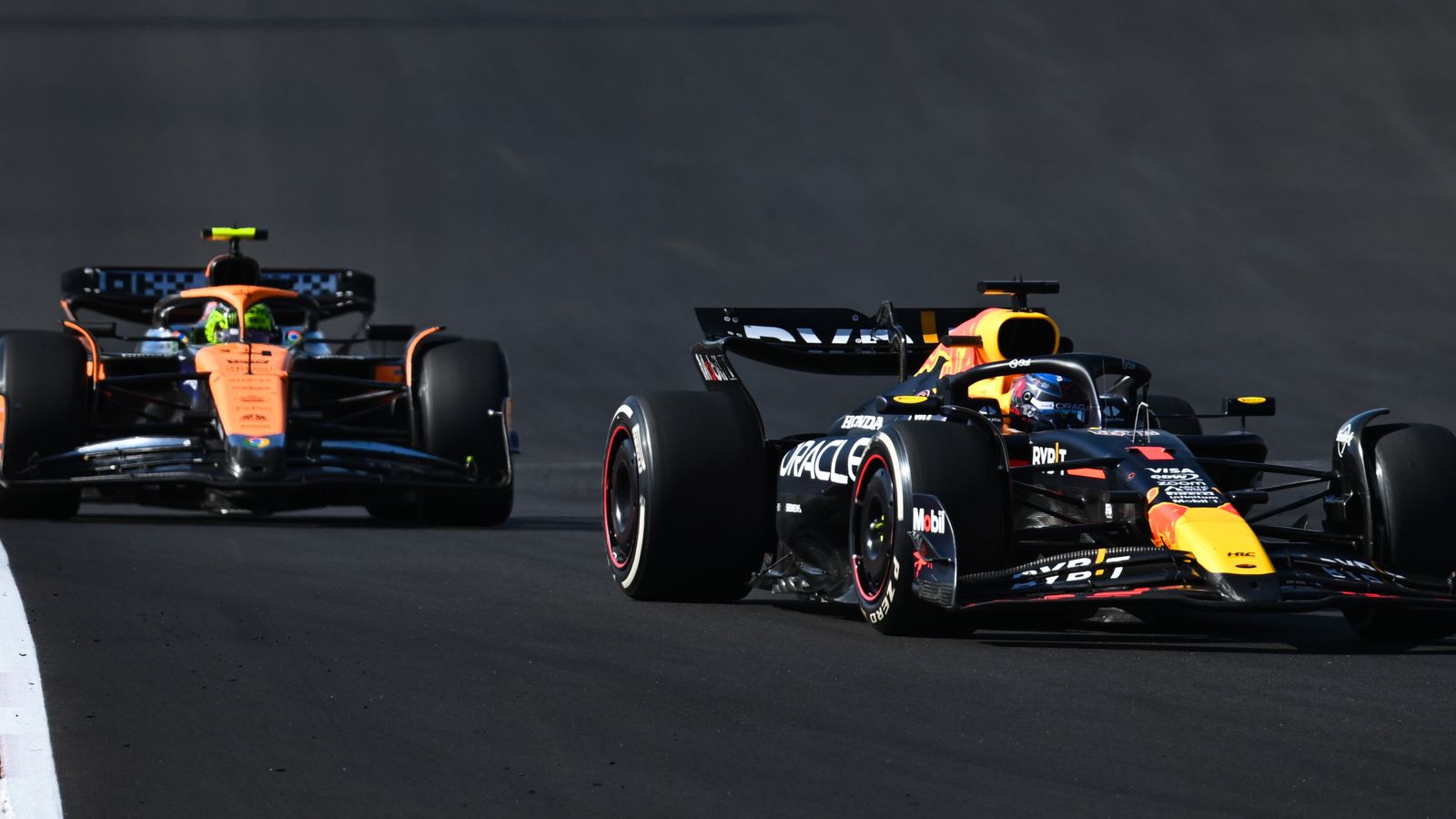 Brundle Questions Penalty Consistency in United States Grand Prix After Verstappen Norris Incident