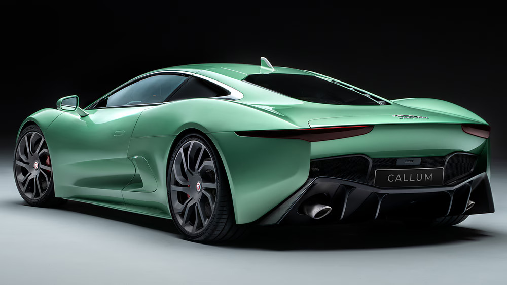 Callum Transforms Jaguar C X75 Stunt Car into Road Legal Supercar with Modern Enhancements 