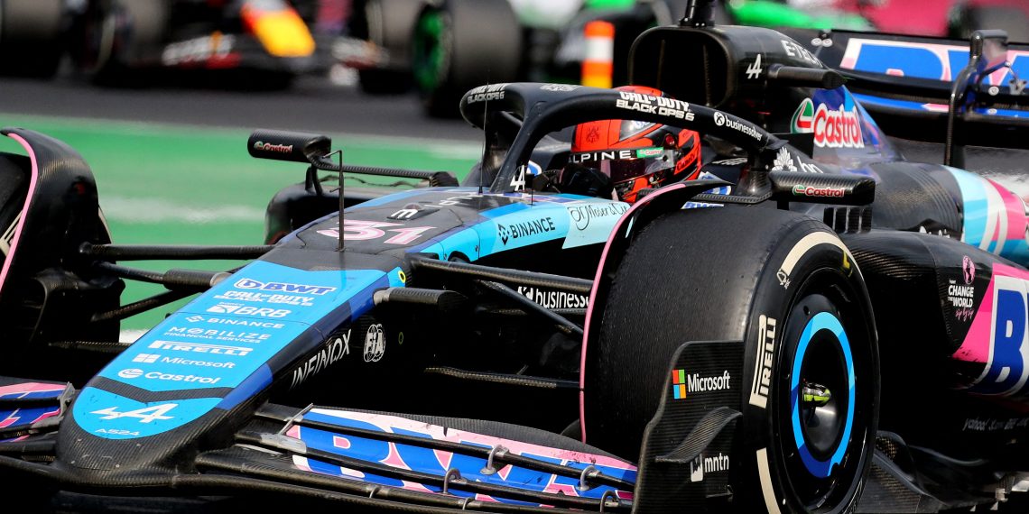 Esteban Ocon, Alpine A524 Henry Romero