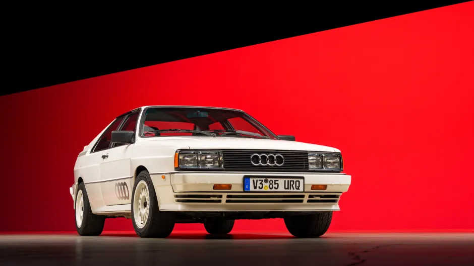 Experience Winter Driving Excitement with the Rare 1985 Audi Quattro Now Available for Auction