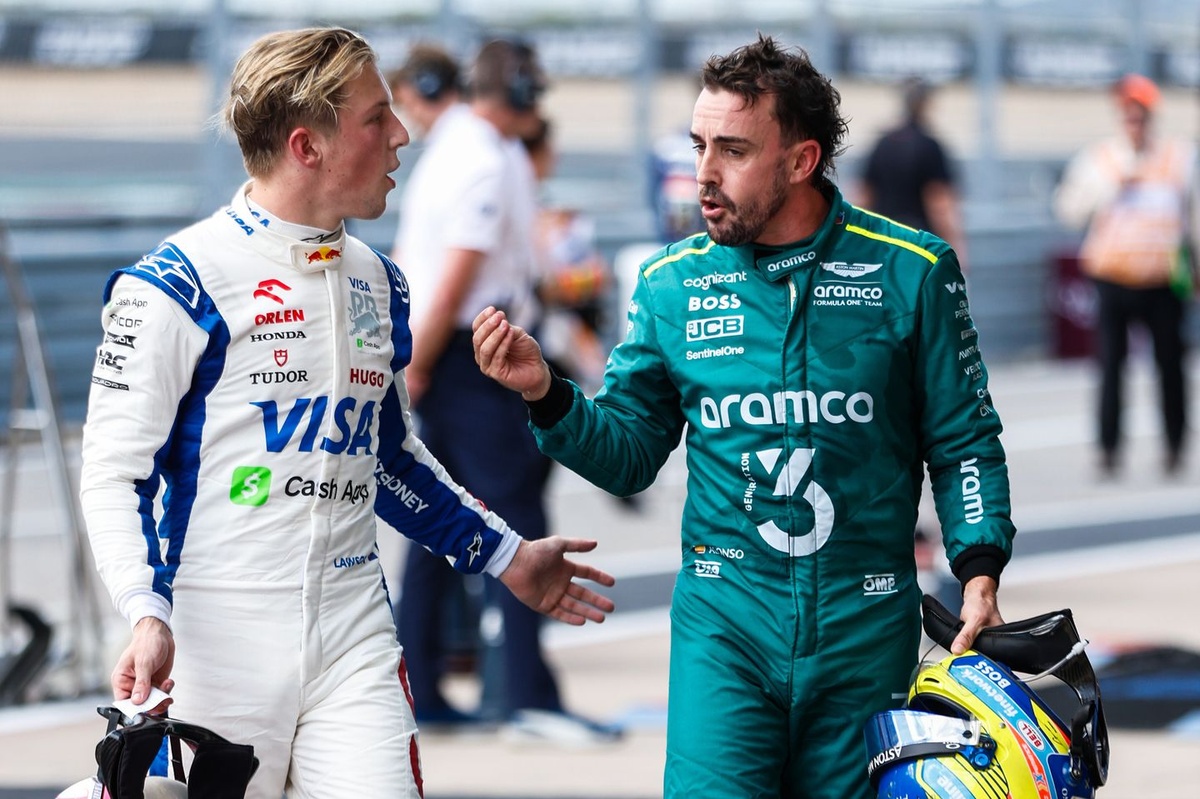 Fernando Alonso Dismisses Qualifying Tension with Liam Lawson After Heated Sprint Battle in Austin