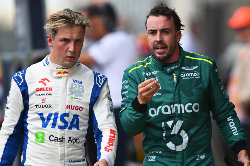 Fernando Alonso Dismisses Qualifying Tension with Liam Lawson After Heated Sprint Battle in Austin1