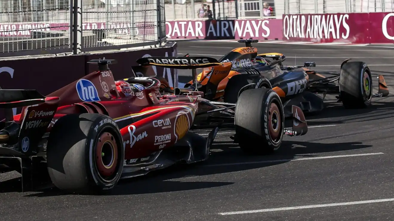 Ferrari Raises Legality Concerns Over McLaren's Rear Wing After Azerbaijan Grand Prix Victory