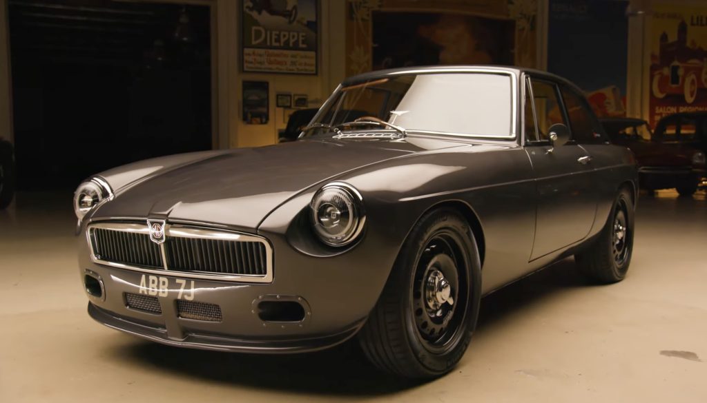 Jay Leno Drives the LE60: The MGB GT Restomod Blending Classic Style ...