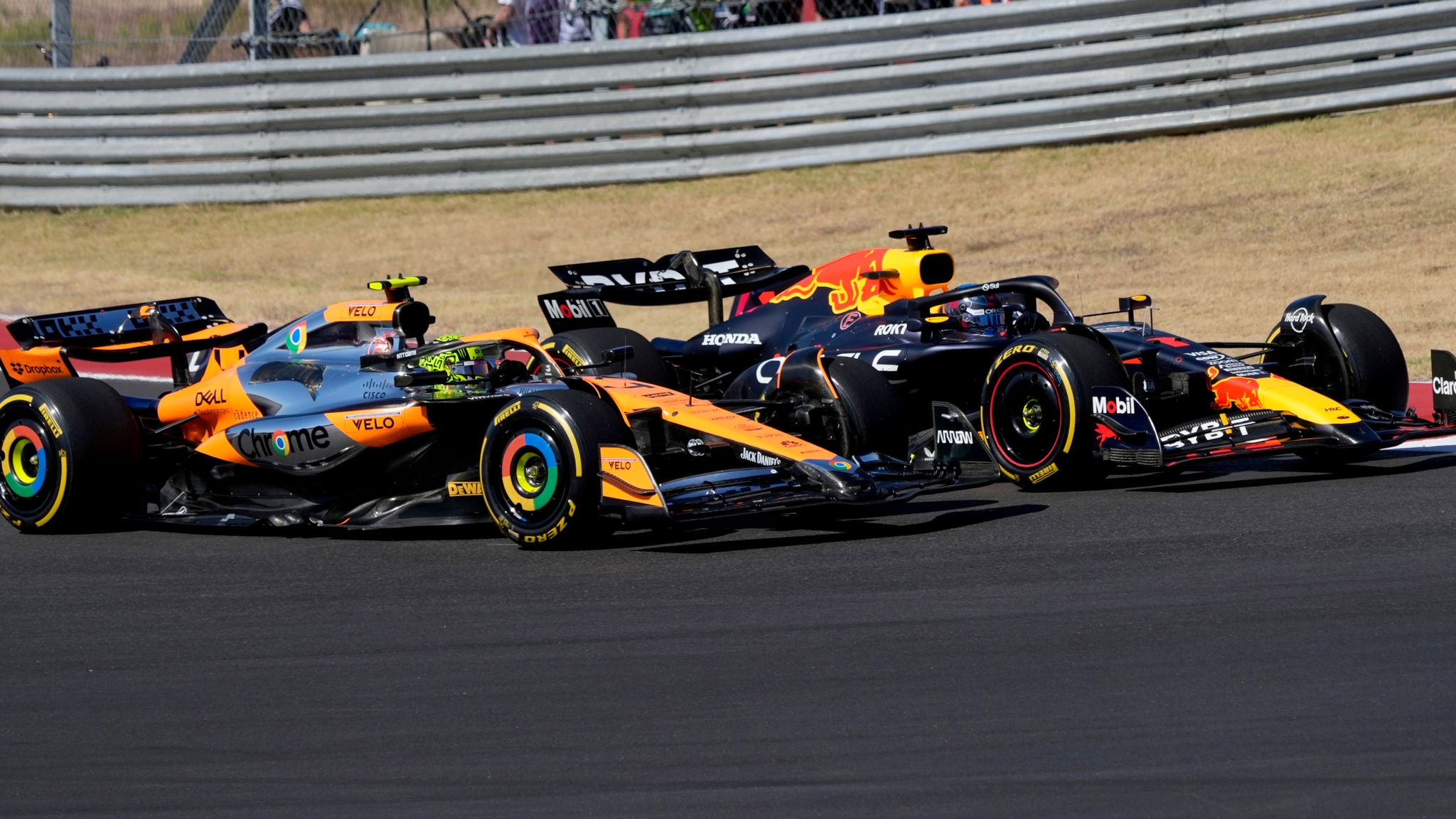 Lando Norris Penalized After Controversial Overtake on Max Verstappen in United States Grand Prix Showdown