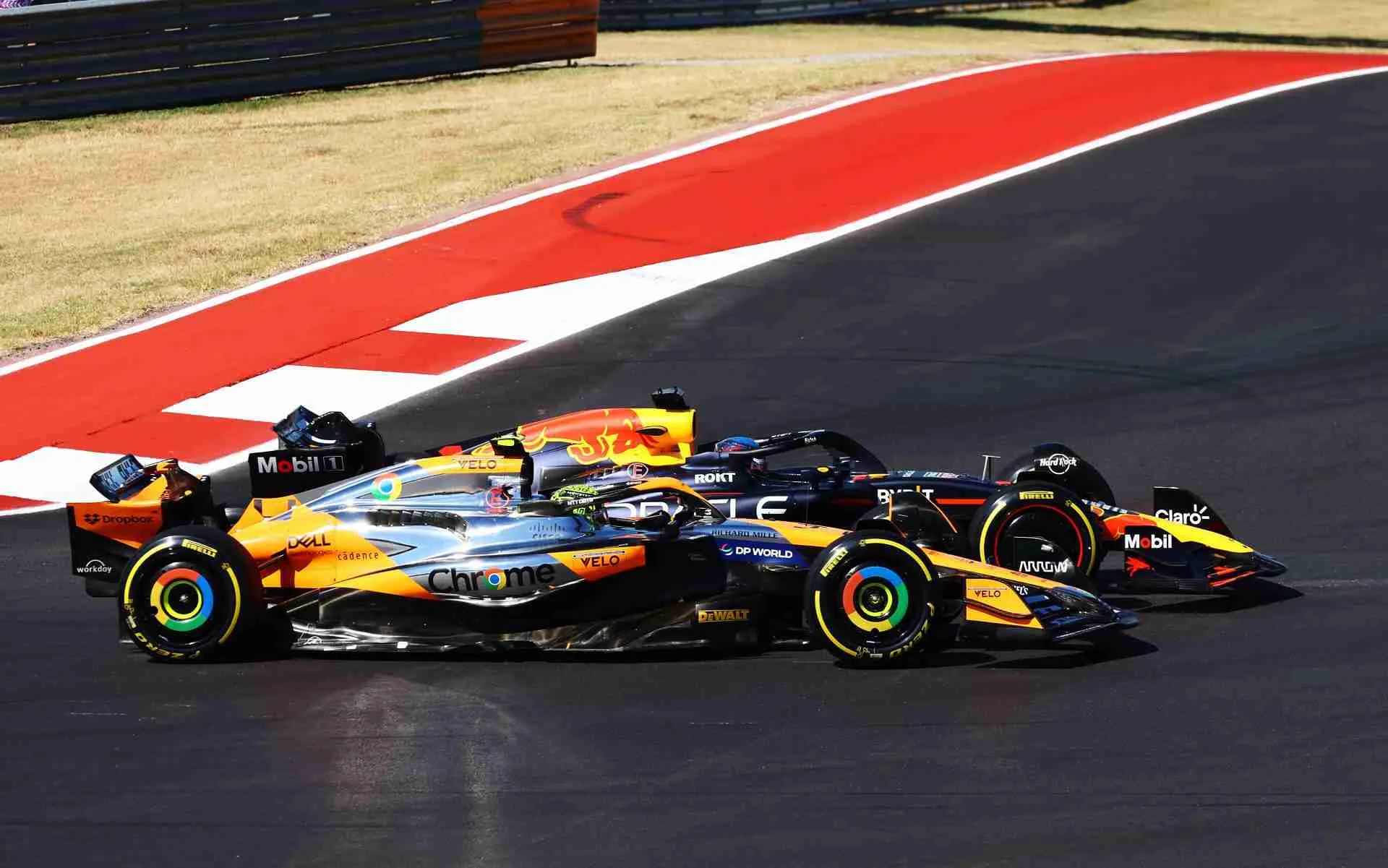 Lando Norris Penalized After Controversial Overtake on Max Verstappen in United States Grand Prix Showdown