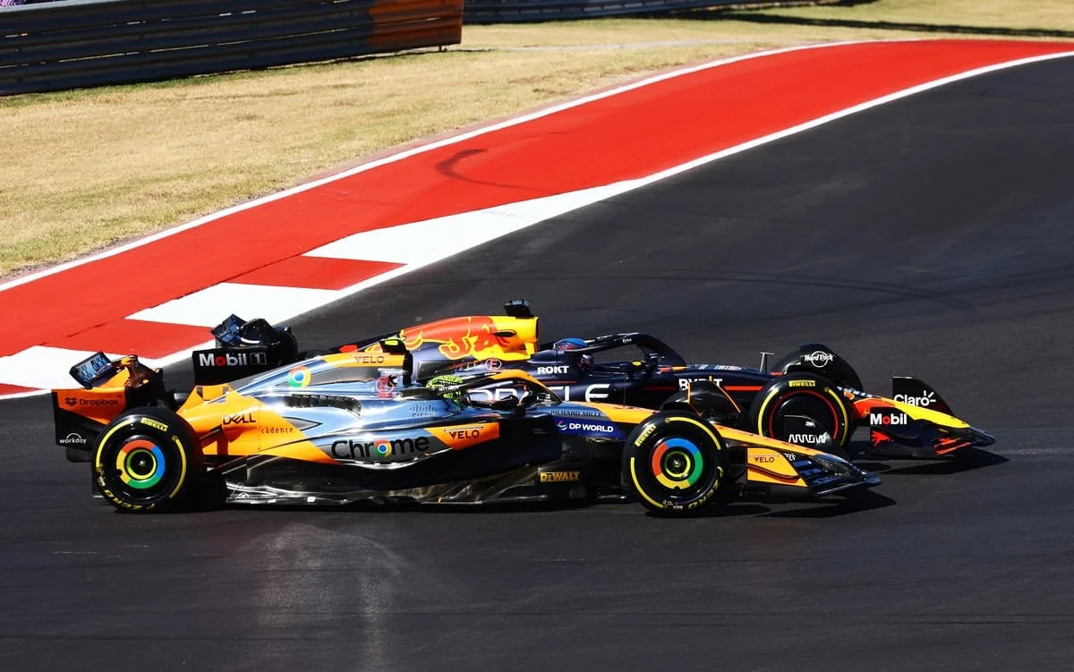 Norris's Overtaking Misstep Highlights Pressure Dynamics in Battle Against Verstappen at United States Grand Prix1