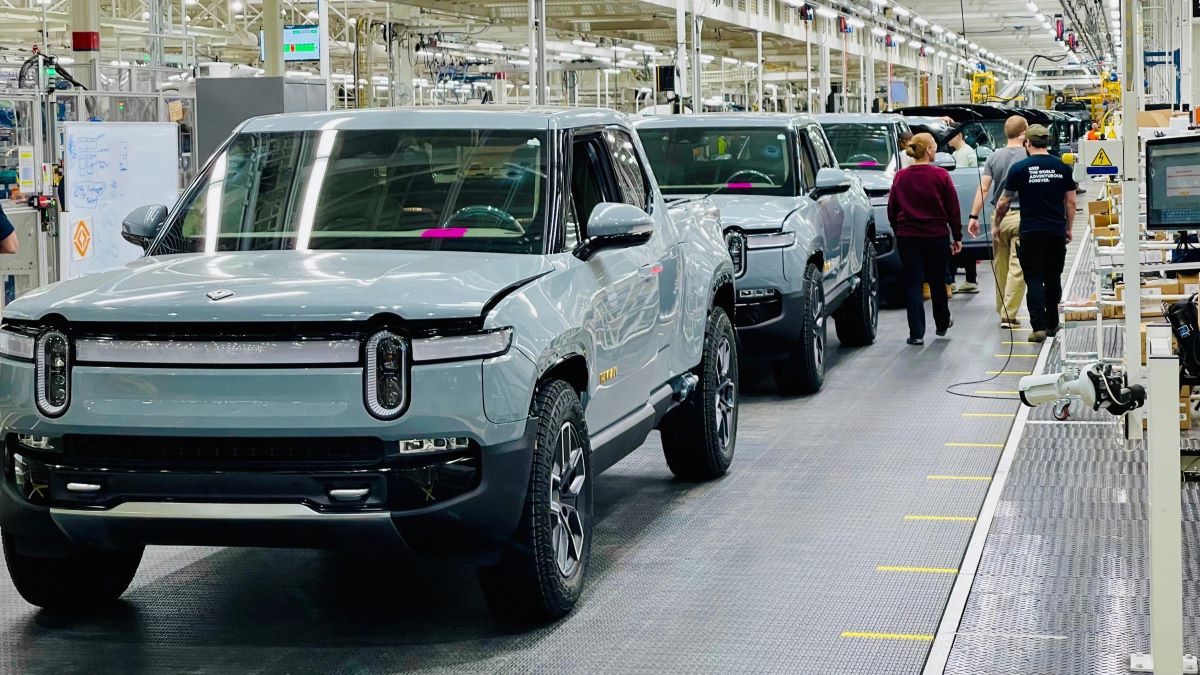 Rivian Production Line