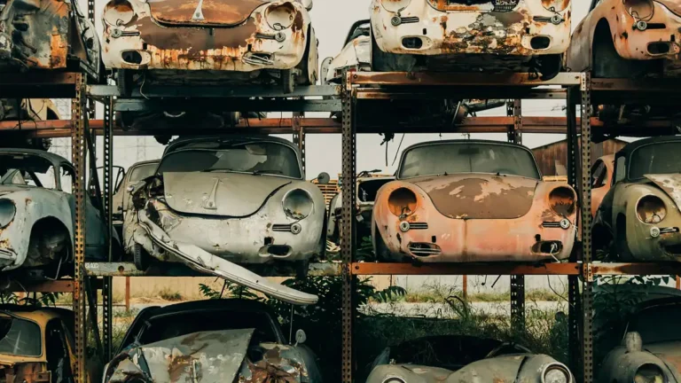 Rudi Klein's Iconic Junkyard Collection Set for Auction, Showcasing Rare Vintage Automotive Treasures