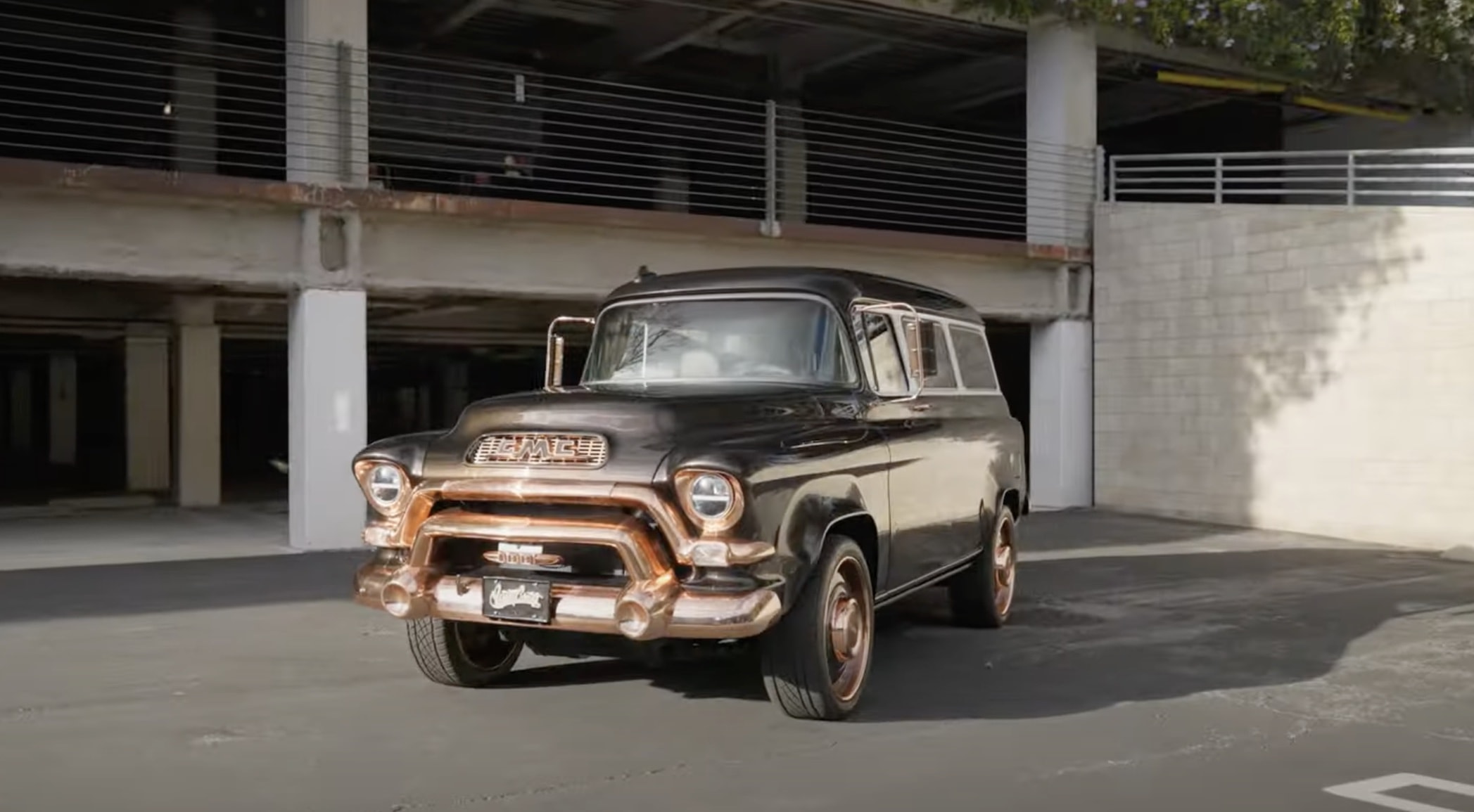 West Coast Customs Transforms Classic GMC Suburban into a Modern Cadillac Escalade Hybrid