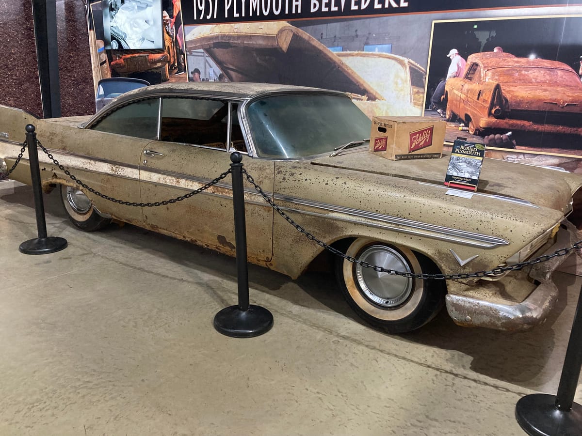 1957 Plymouth Belvidere sports coupe