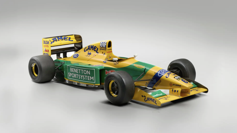 1991 Benetton B191 Formula 1 car RM Sotheby's