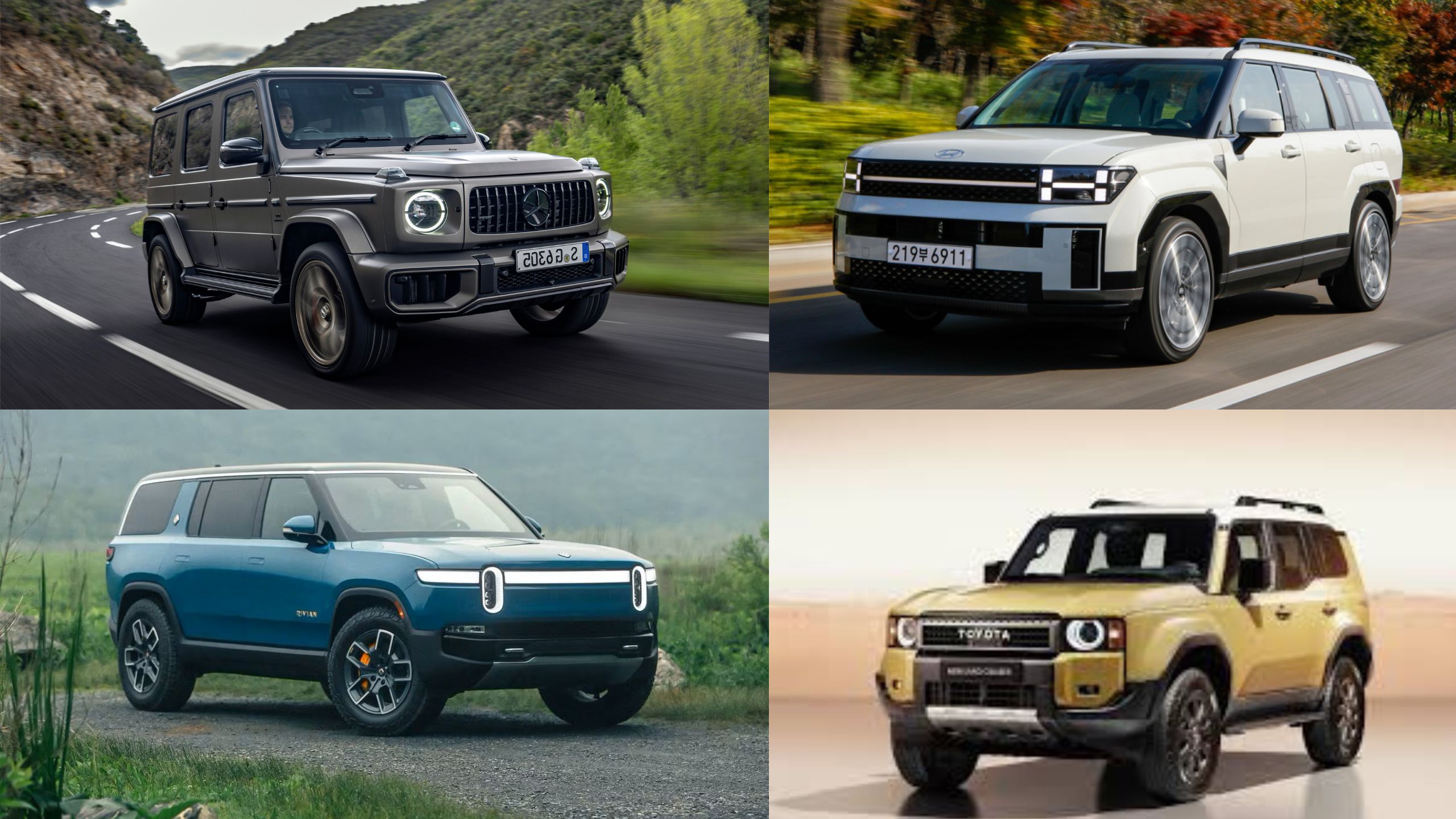 2025 MotorTrend Finalists Showcase the Best in SUV Design and Engineering