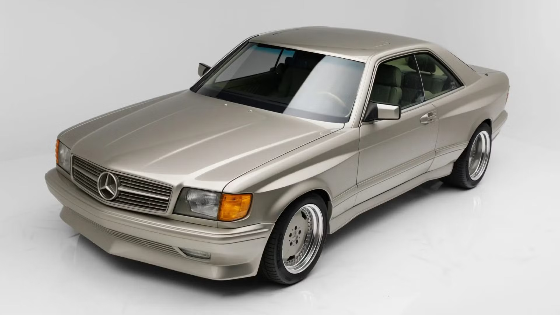 AMG’s Legacy Reborn as a Classic 1990 Mercedes Benz 560SEC Restomod Blends Vintage Power with Modern Upgrades