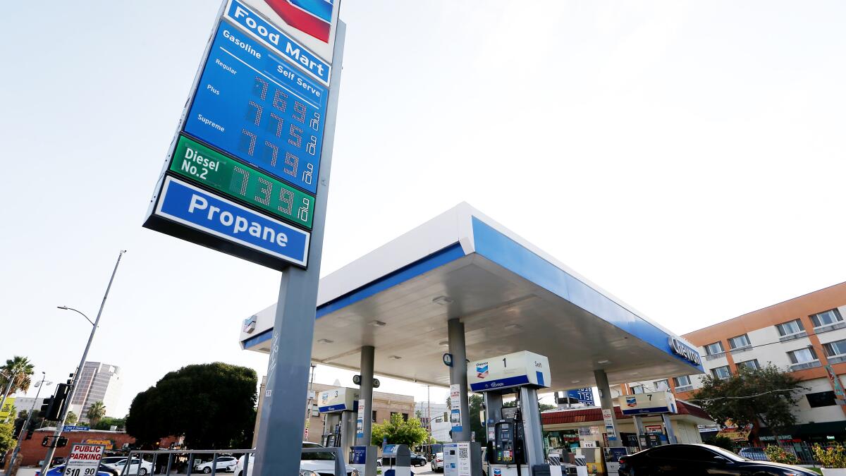 California gas prices may soar even higher next year Luis Sinco