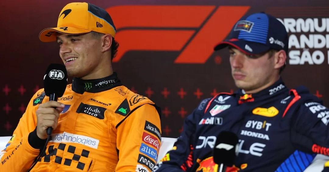 Lando Norris Praises Verstappen’s Brazilian GP Win but Cites Red Flag Rule’s Impact on Results