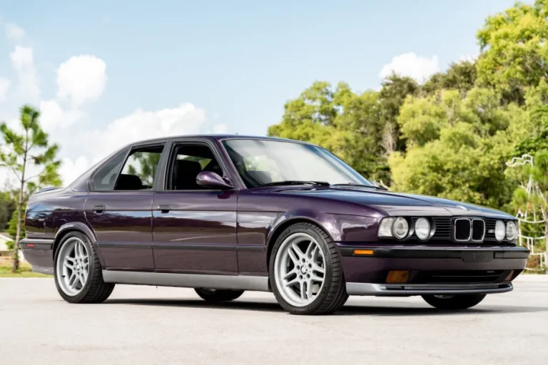 Rare 1993 Euro Spec E34 BMW M5 with Nürburgring Package Hits Auction Block