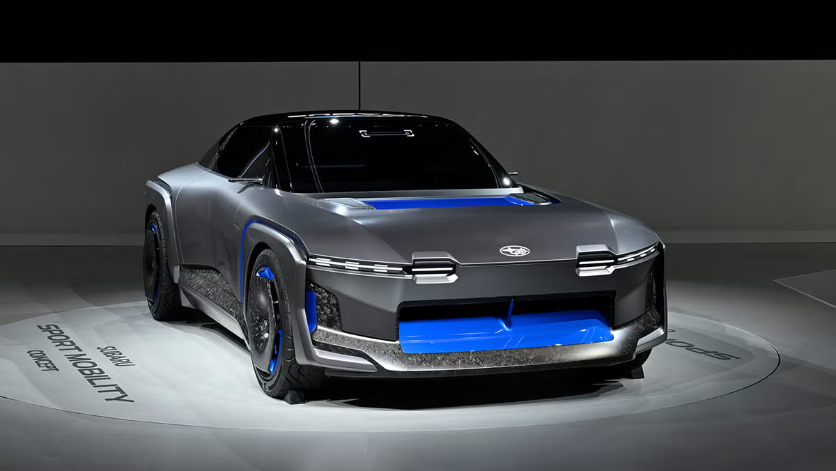 Subaru Explores Future EV Performance with SVX Inspired Electric Sports Car Concept