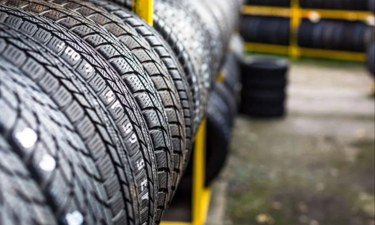 Sustainable tyres in production