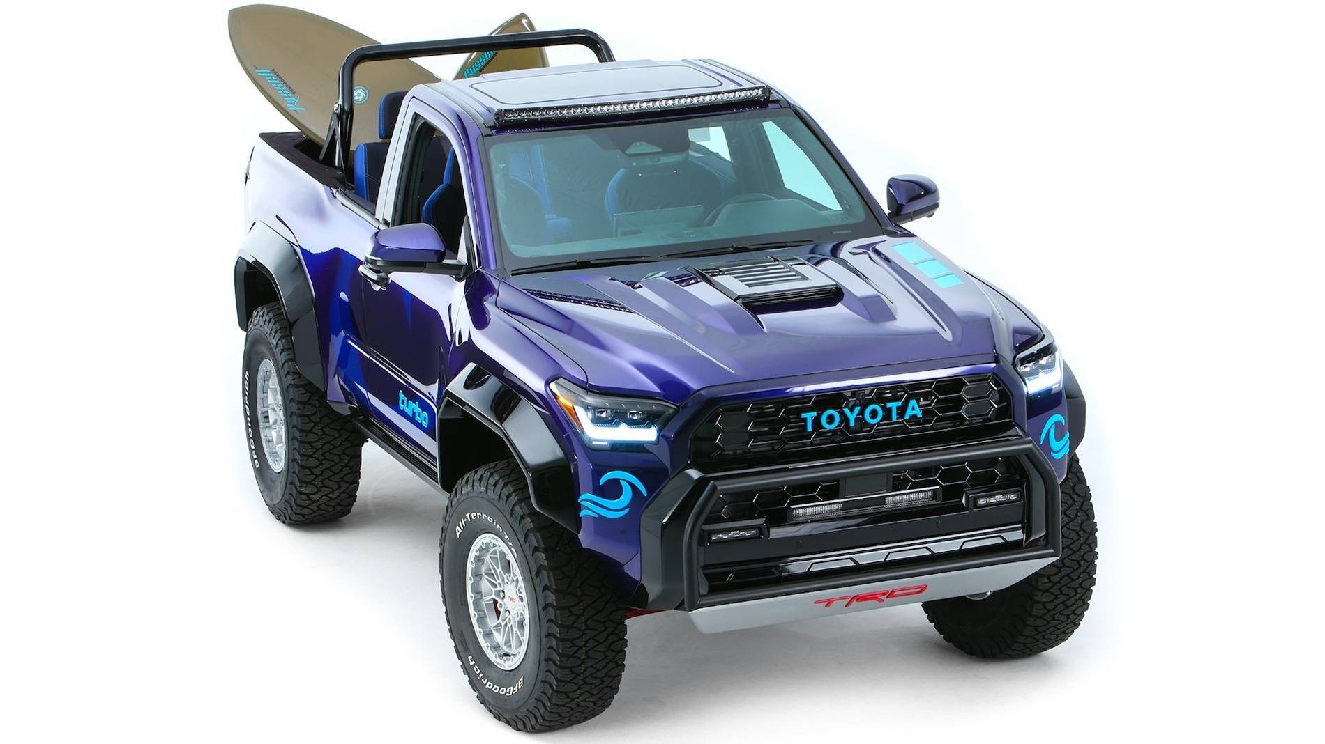 Toyota Revives Retro 4Runner Design in 2025 TRD Surf Concept, Showcasing Modern Off Road Enhancements