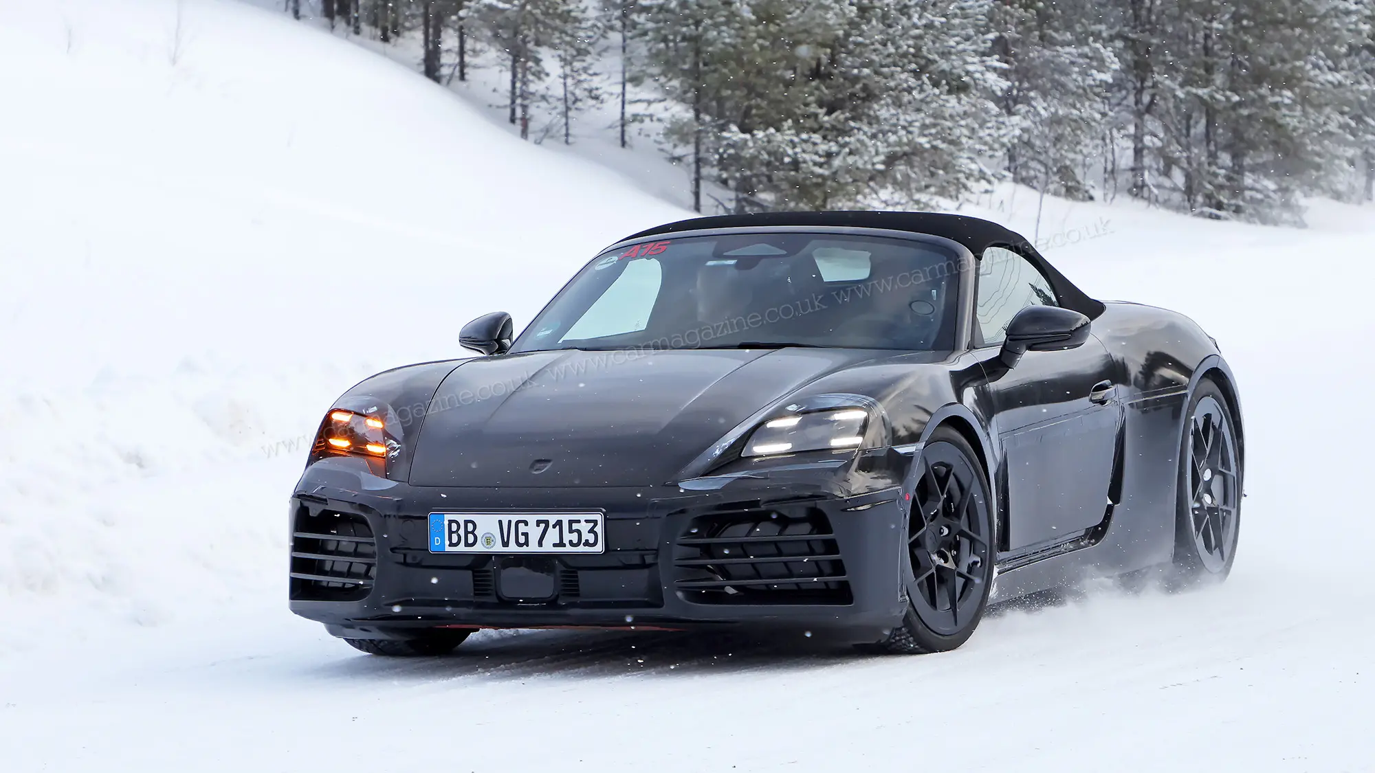 2025 Porsche 718 Boxster and Cayman EV