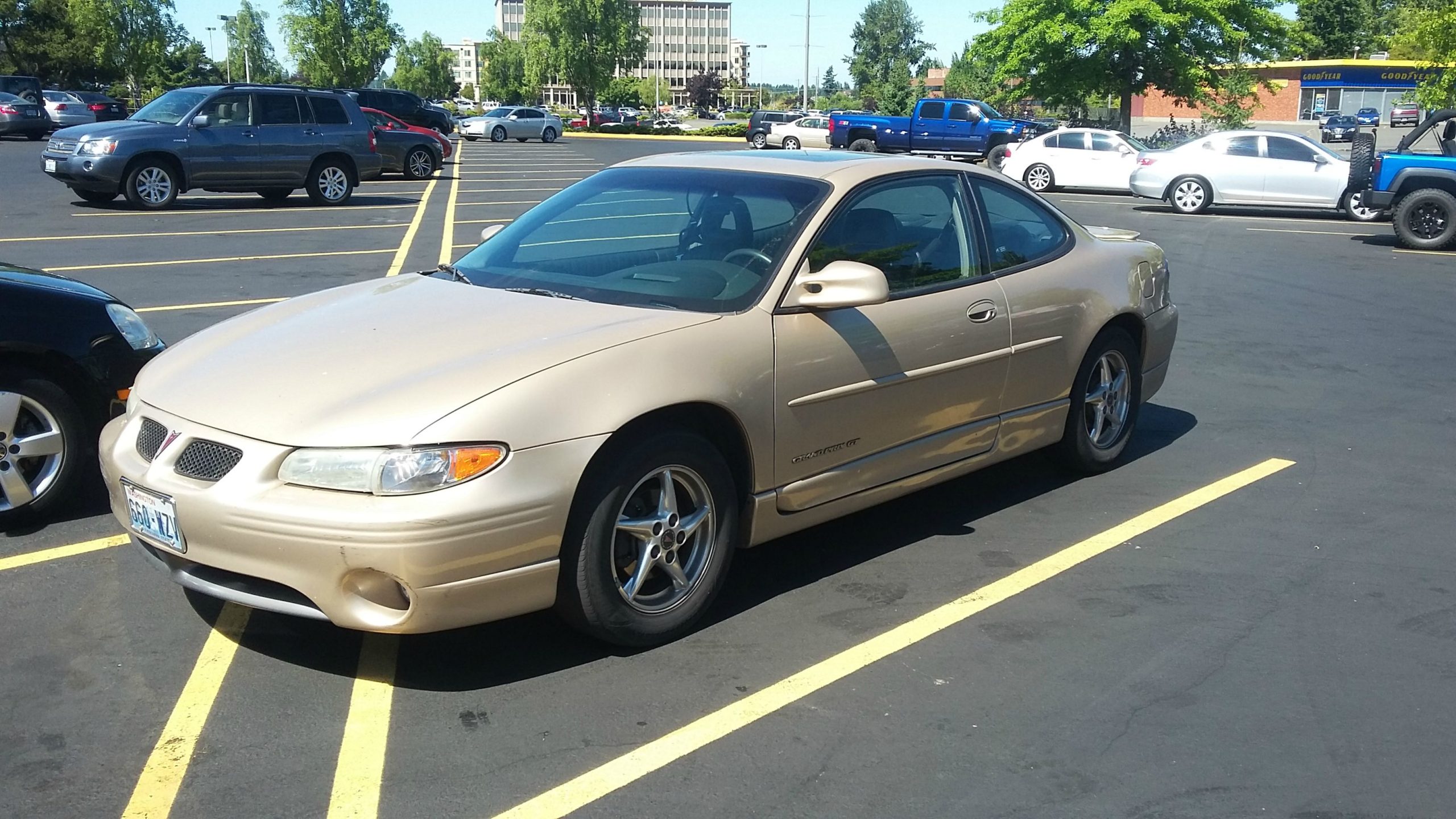 Beige and Tan Car