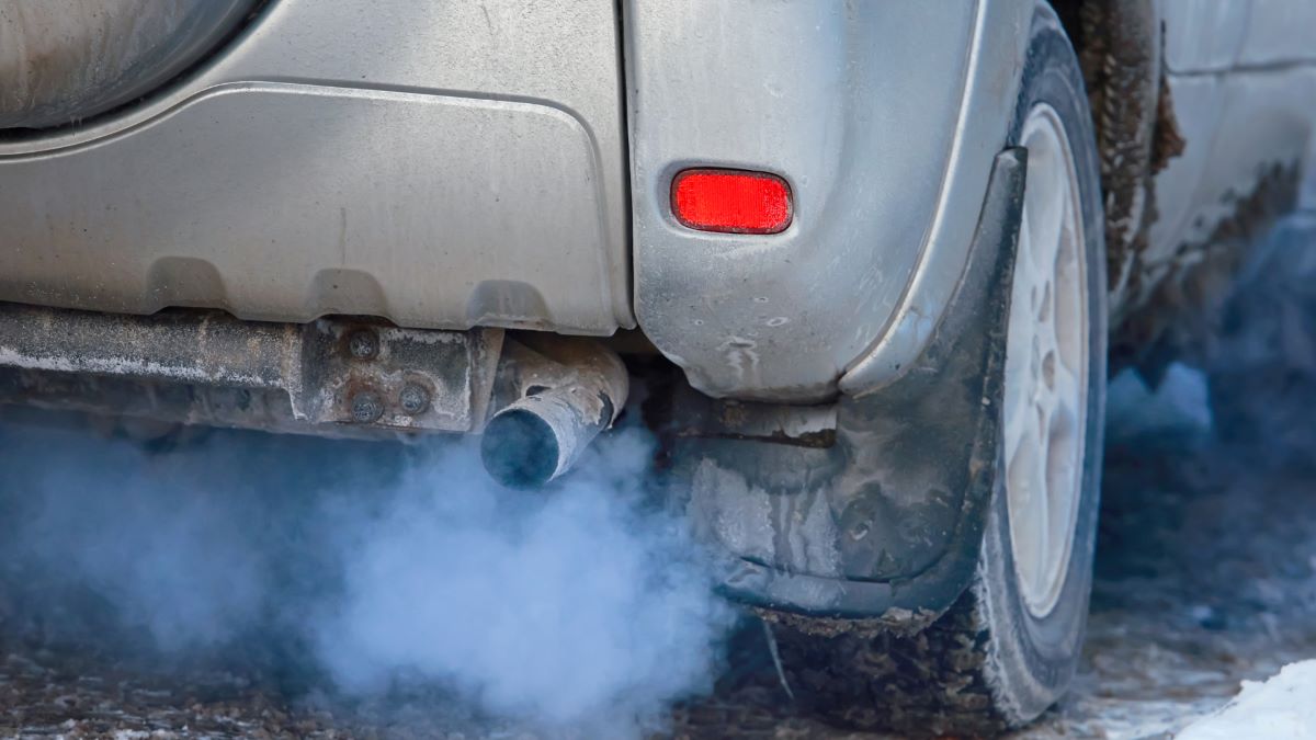 Blue Exhaust Smoke