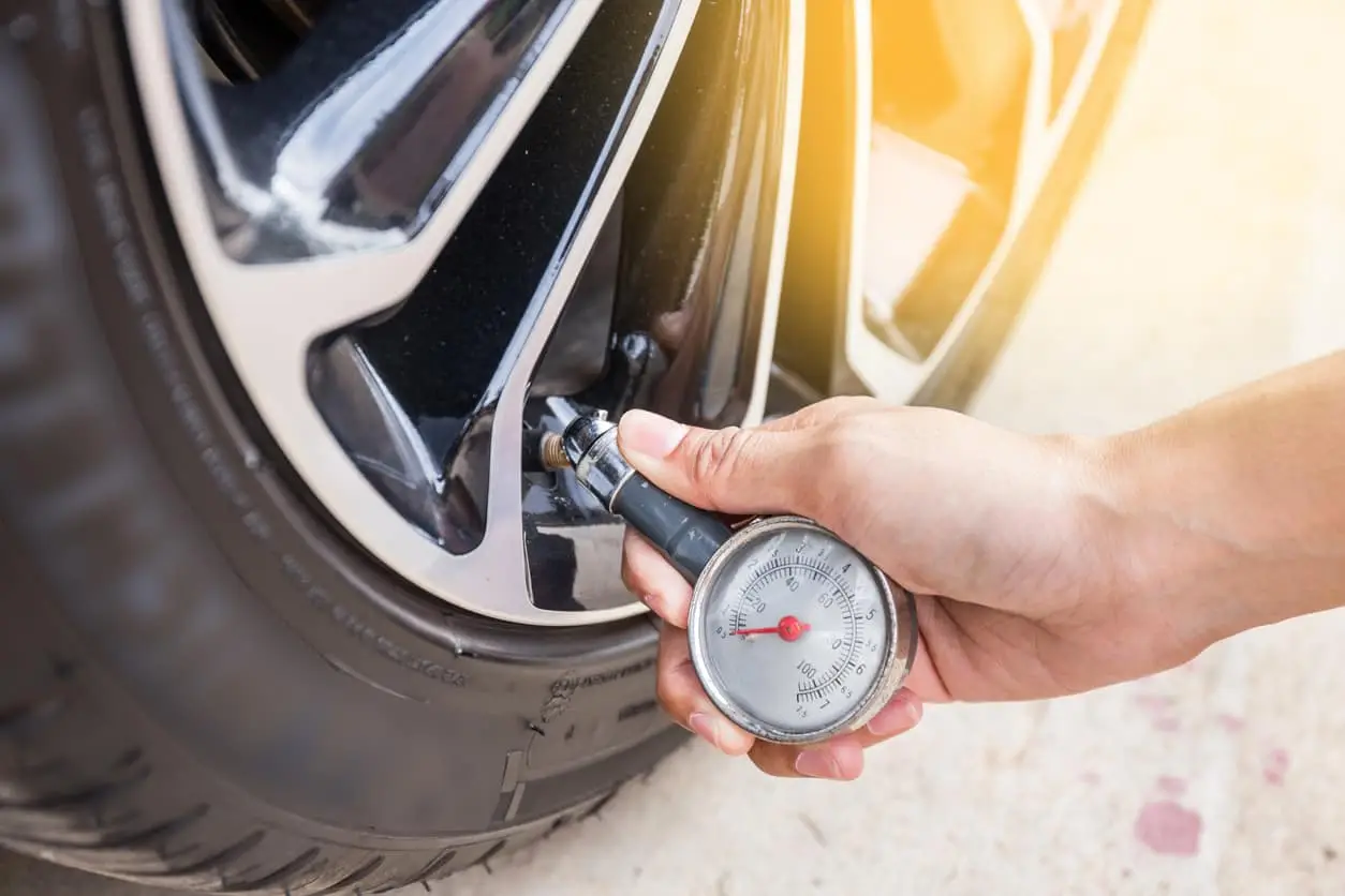 Check Tire Pressure and Tread