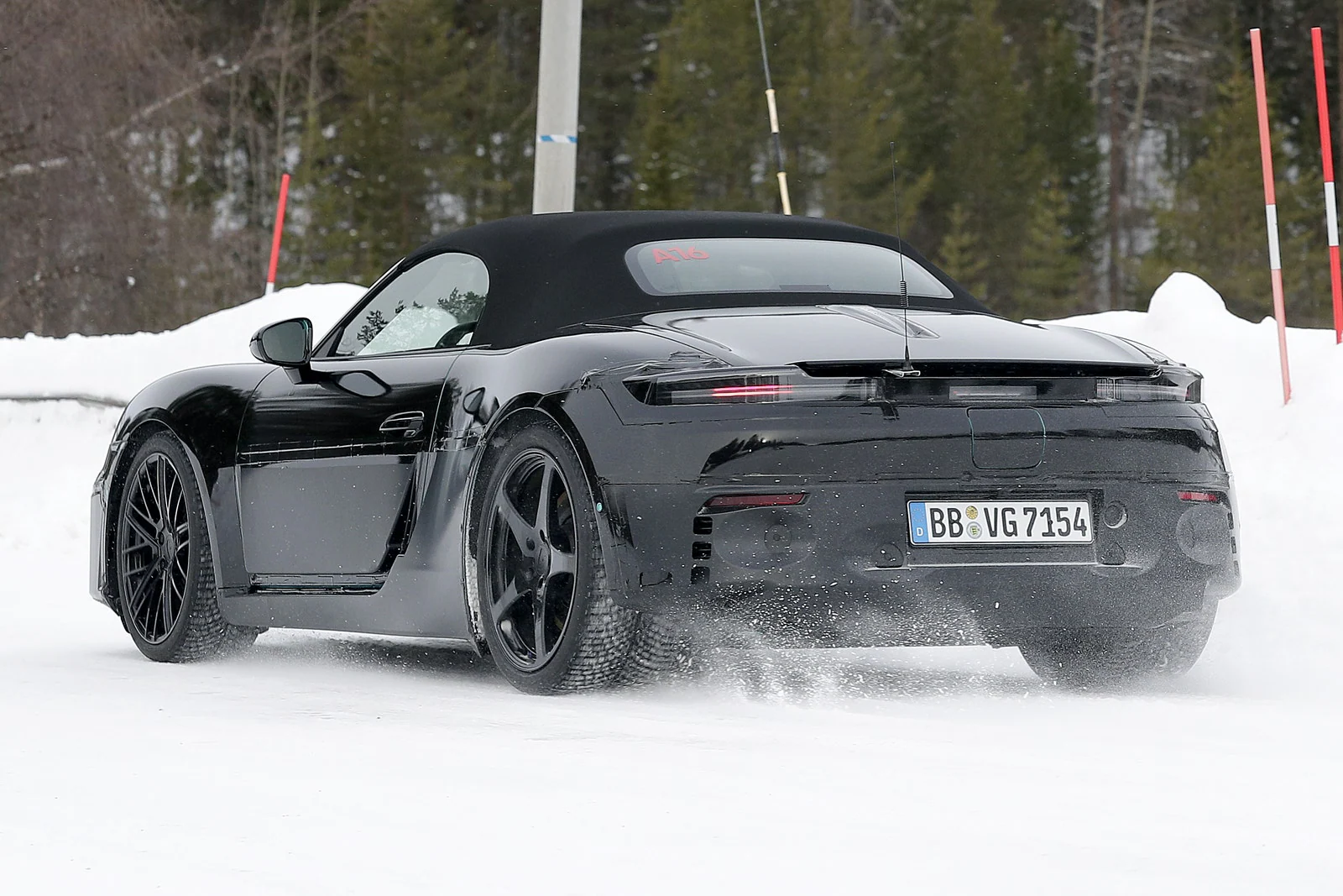 New Porsche Boxster EV