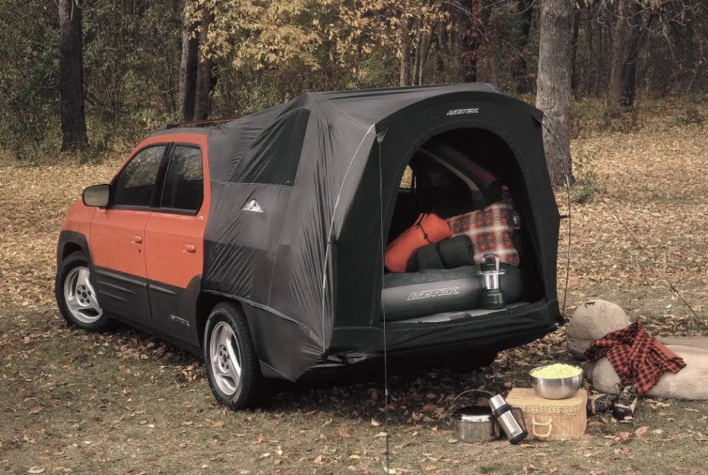 Pontiac Aztek’s Tent Package Camping Companion