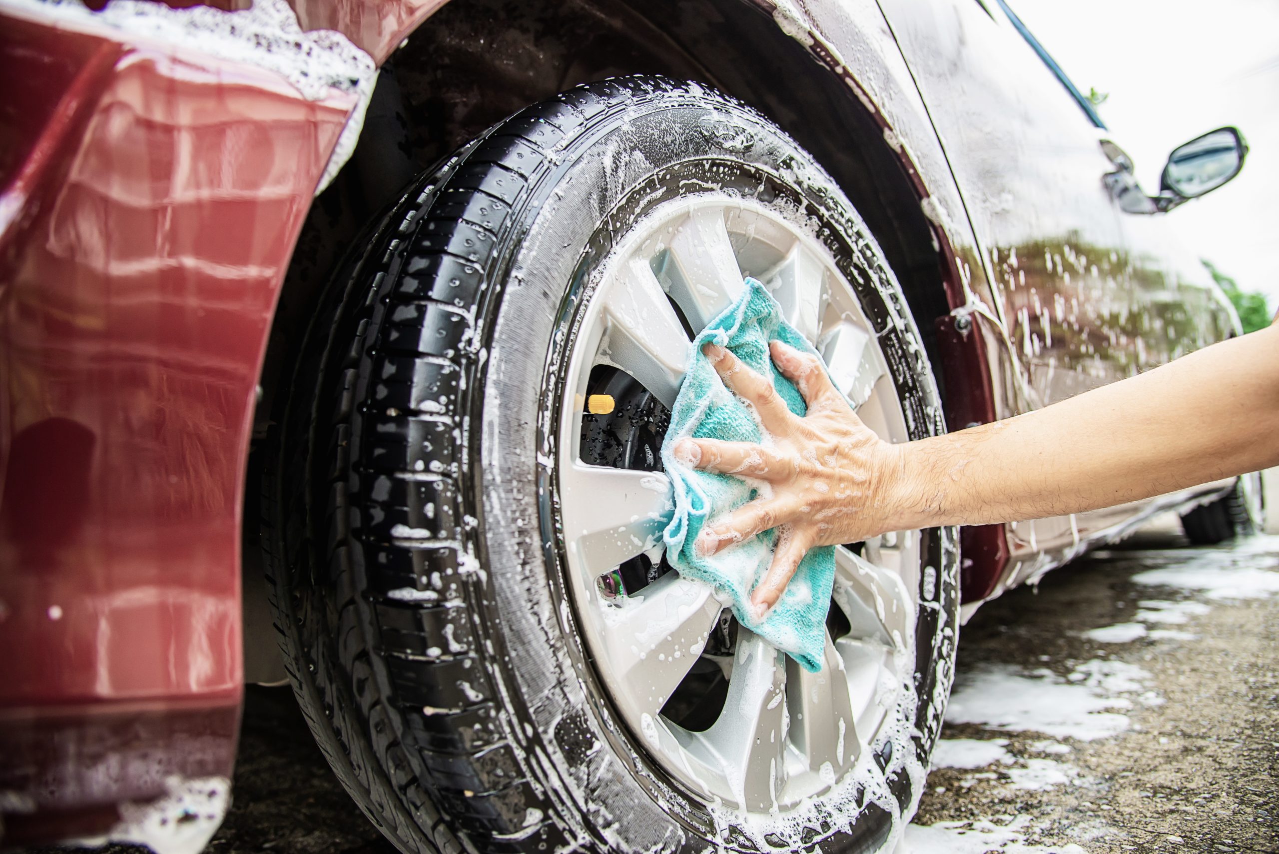 Regularly Clean the Wheels and Tires