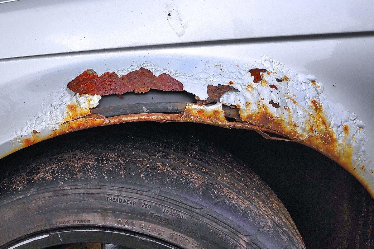 Repairing a Paint Chip and Preventing Rust