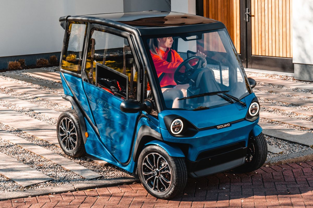 Squad Solar City Car