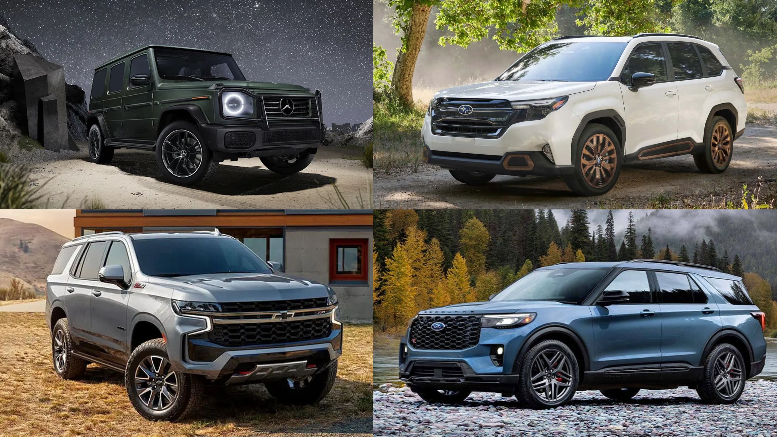 The Best SUVs for Snow and Winter Driving